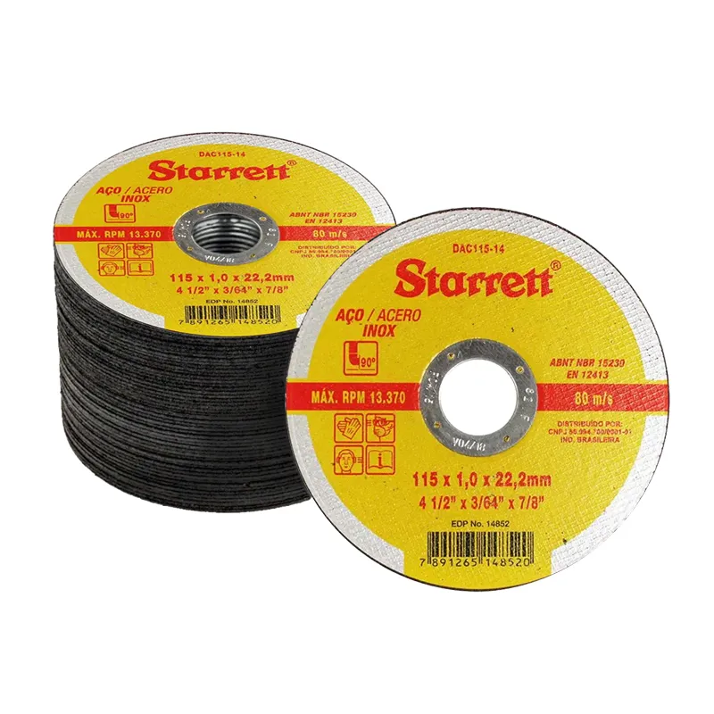 DISCO ABRASIVO DE CORTE 115X1.0X22.2MM - Imagen 2